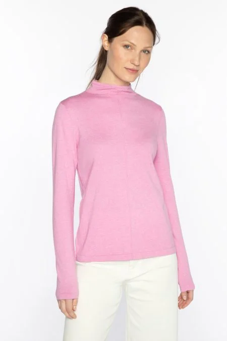 Flash Sale Starts Kinross Cashmere Exposed Seam Funnel