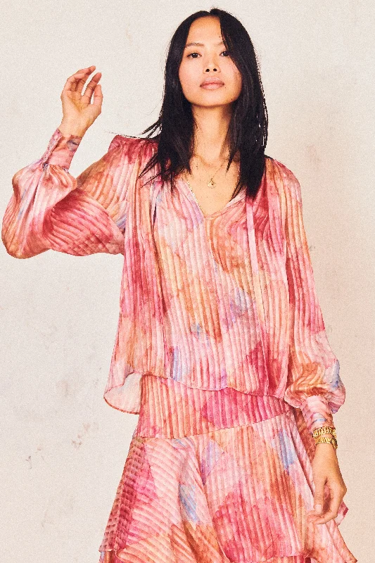 Spring Offer Willow Top - Rainbow Cloud