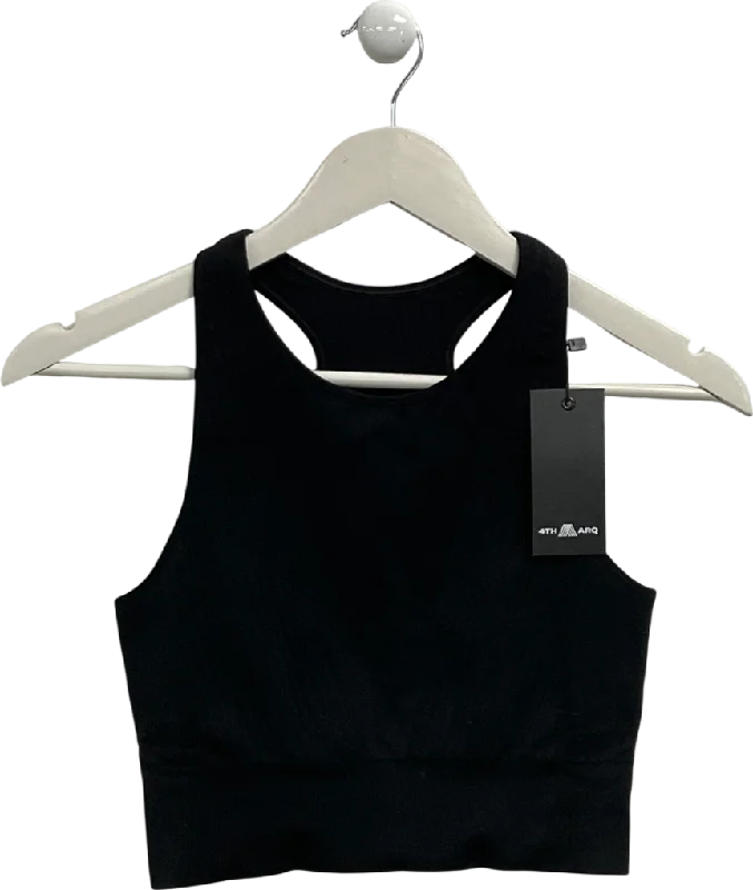 Latest Fashion 4th Arq Black Ava Bralette UK M