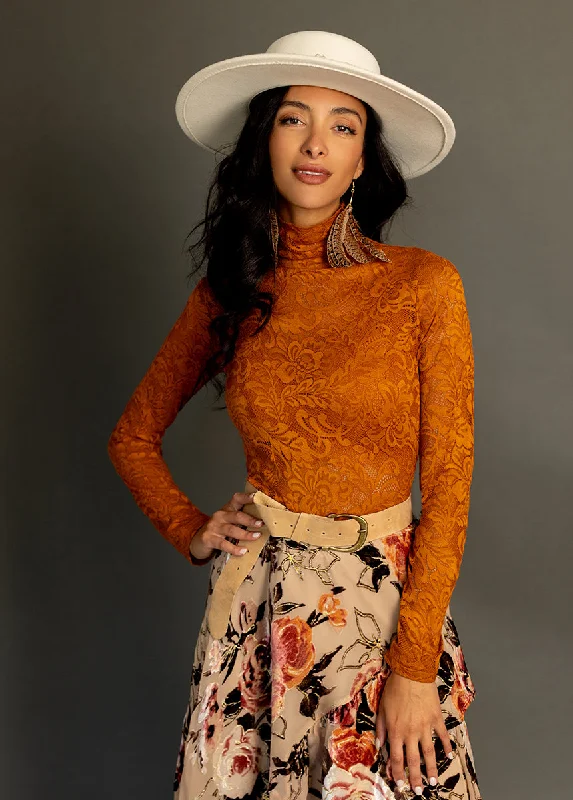 Limited Time Iris Top in Spice