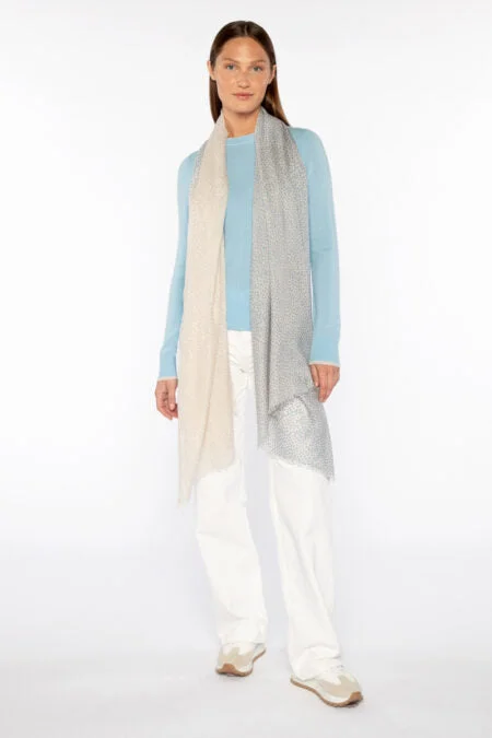 Ride The Style Wave Kinross Cashmere Dots Print Scarf