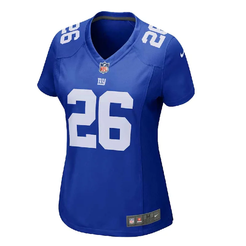Limited Stock, Big Sale NFL - Women's New York Giants Saquon Barkley Game Jersey (67NW NGGH 8IF 2NA)