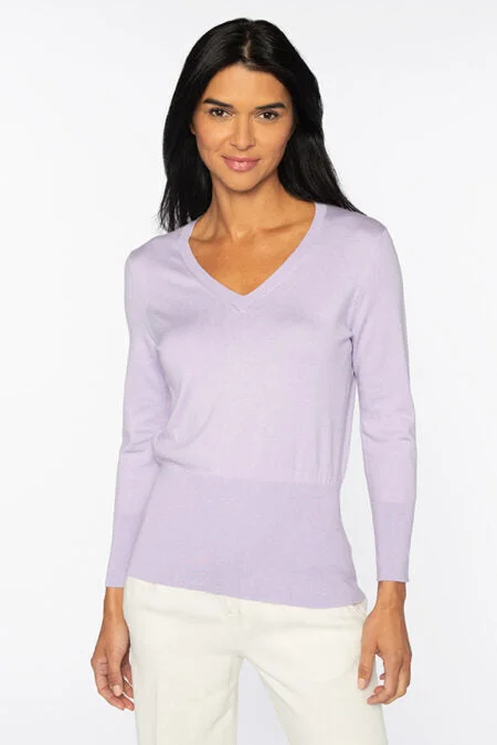 Low Price Special Kinross Cashmere High Rib Vee
