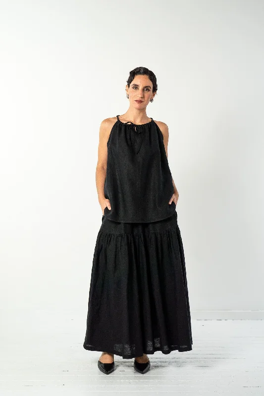 Contemporary Casual Deals Petunia Top | Black