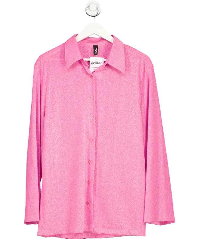 Absurdly Cheap Sale Triangl Bikinis Pink Glitter Shirt One Size