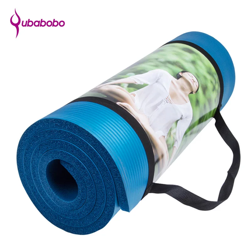 Mindful Movement Starts With Mindful Savings 15MM Non-slip Yoga Mat / Outdoor Camping Pads with Strap Mindful Movement Starts With Mindful Savings 15MM Non-slip Yoga Mat / Outdoor Camping Pads with Strap