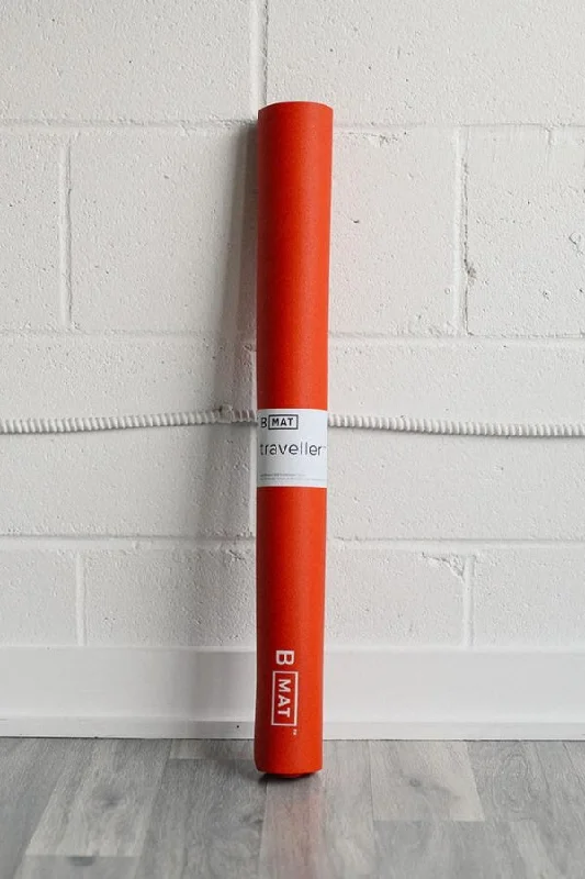 Feel Grounded With Yoga Mats At Discounted Prices B YOGA // B MAT TRAVELLER -  2mm - SUNRISE RED