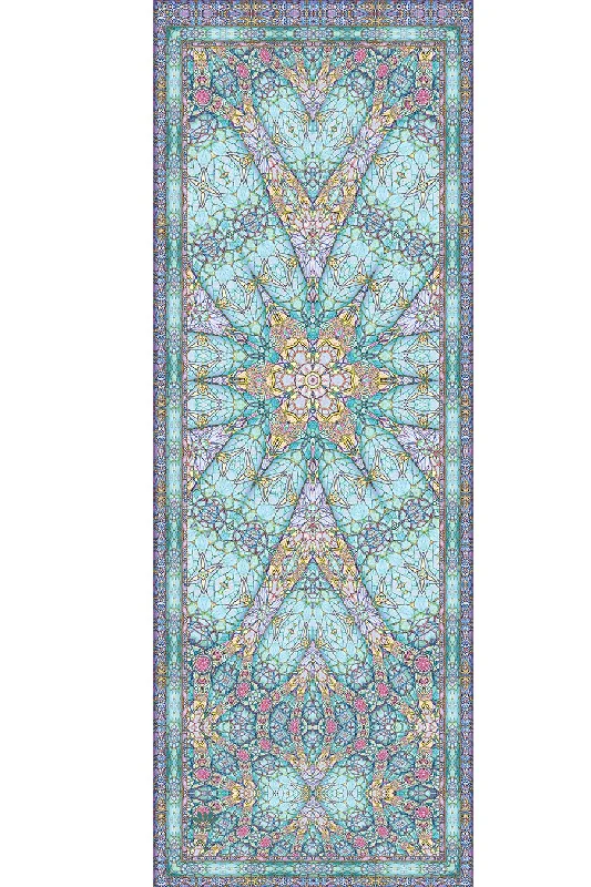 The Best Yoga Props At The Best Prices Eco Luxe Mat Starburst Aqua
