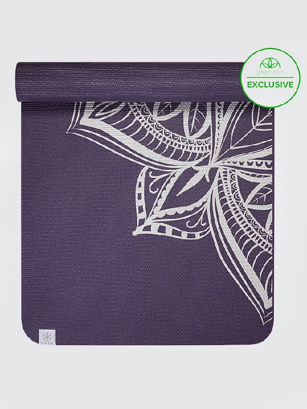 Feel Good, Look Great, Spend Less On Yoga Gear Gaiam Performance Metallic Medallion Yoga Mat 6mm Feel Good, Look Great, Spend Less On Yoga Gear Gaiam Performance Metallic Medallion Yoga Mat 6mm