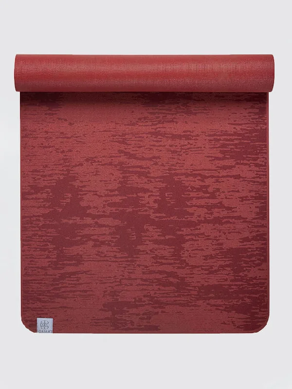 Stretch, Strengthen, And Save Today Gaiam Premium Insta-Grip Sunset Yoga Mat 6mm