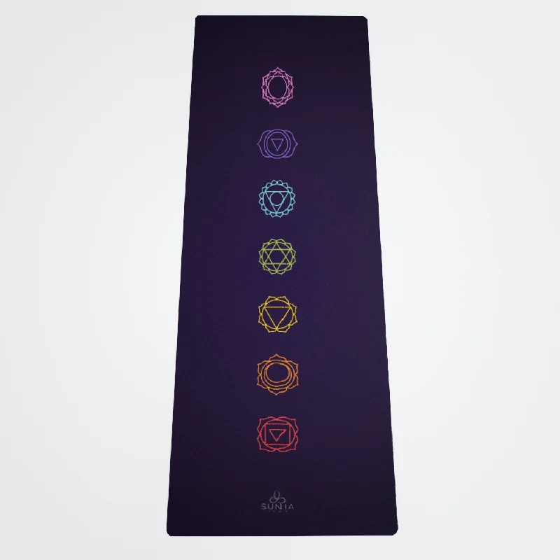 Feel Good, Look Great, Spend Less On Yoga Gear Purple Chakra Premium Yoga Mat