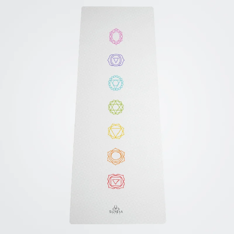 Exclusive Deals On Yoga Mats And Accessories White Chakra Premium Yoga Mat