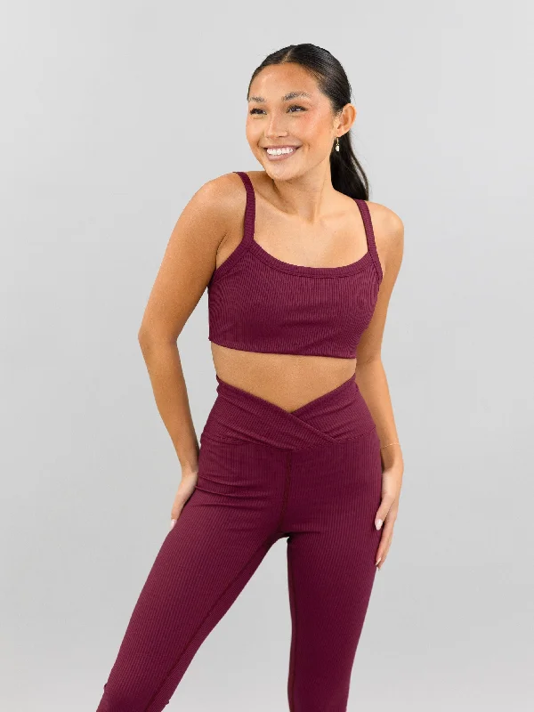 Fashionable Yoga Apparel Now On Sale Year of Ours Ribbed Bra
