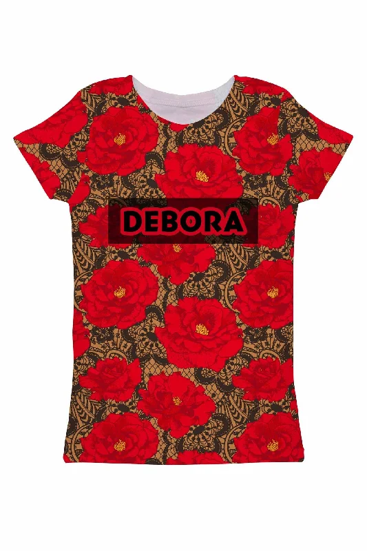 Enhance Your Flow With Stylish Yoga Wear At Great Prices Hot Tango Customized NAME Zoe T-Shirt - Women Enhance Your Flow With Stylish Yoga Wear At Great Prices Hot Tango Customized NAME Zoe T-Shirt - Women