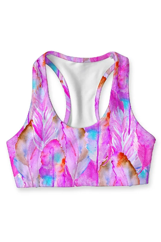 The Perfect Fit At The Perfect Price Impression Stella Boho Pink Seamless Racerback Sport Yoga Bra - Women The Perfect Fit At The Perfect Price Impression Stella Boho Pink Seamless Racerback Sport Yoga Bra - Women