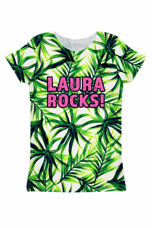 Premium Yoga Wear At Special Discounts Island Life Customized NAME Zoe T-Shirt - Women Premium Yoga Wear At Special Discounts Island Life Customized NAME Zoe T-Shirt - Women
