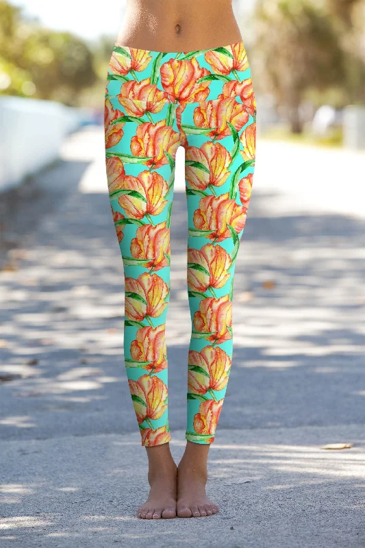 Affordable Activewear Designed For Movement Impulse Lucy Floral Performance Yoga Leggings - Women Affordable Activewear Designed For Movement Impulse Lucy Floral Performance Yoga Leggings - Women