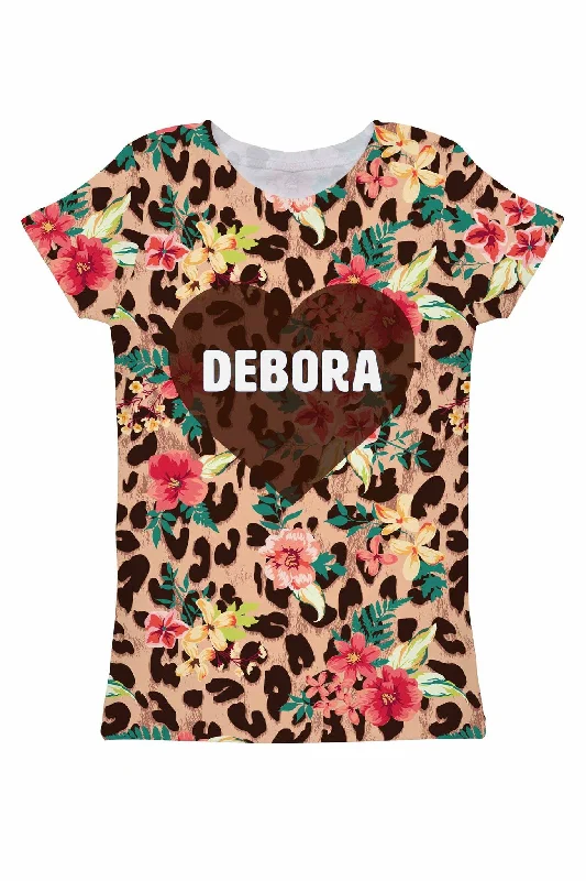 Look Good, Feel Good, And Save Big Wild & Free Customized NAME Zoe Animal Print Tee - Women Look Good, Feel Good, And Save Big Wild & Free Customized NAME Zoe Animal Print Tee - Women