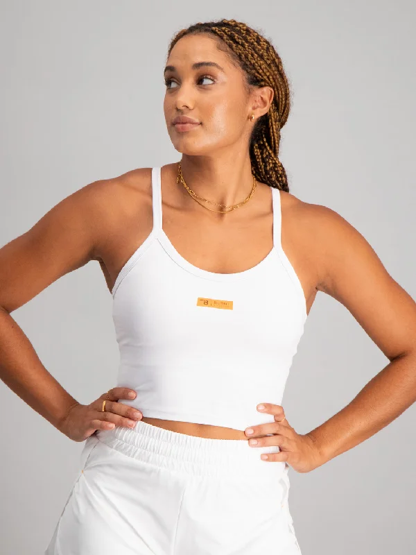 Your Practice Deserves The Best—At Better Prices Atlantic Supportive Tank - White Orange Tag