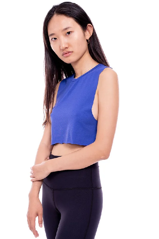 Soft, Supportive Yoga Wear At Unbeatable Savings Bamboo Muscle Crop Top