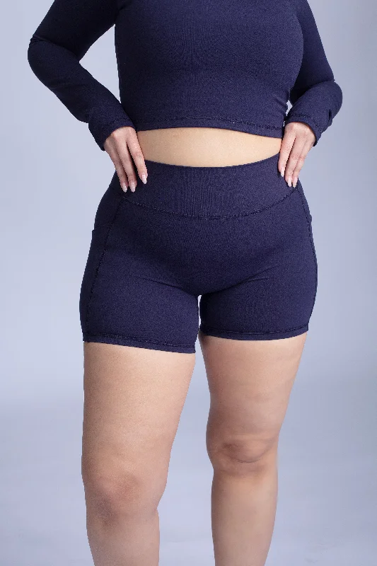 Stretch In Style With Budget-Friendly Yoga Wear Basics Pocket V-Shorts