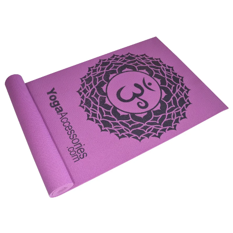 Flexible Fashion For Every Pose At Special Prices Chakra Printed Yoga Mat by YOGA Accessories Flexible Fashion For Every Pose At Special Prices Chakra Printed Yoga Mat by YOGA Accessories