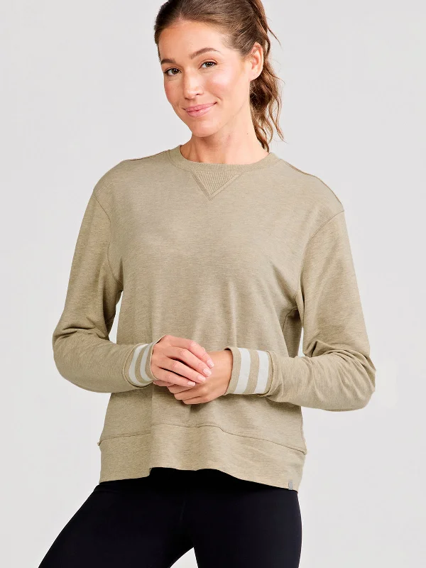 Performance Meets Savings In Our Yoga Wear Sale Clubhouse French Terry Sweatshirt