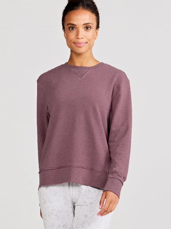 Sweat In Style With Yoga Clothing Discounts Clubhouse French Terry Sweatshirt