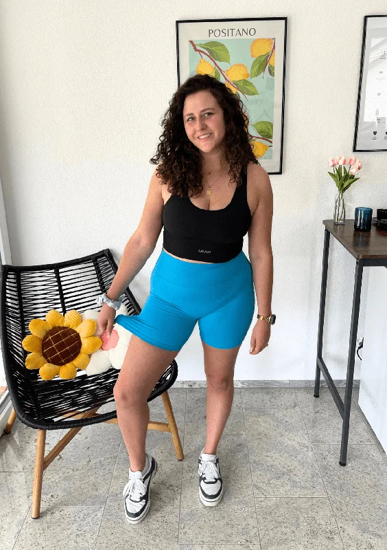 Unbeatable Deals On Breathable Yoga Apparel Essentials Shorts - Ocean Blue