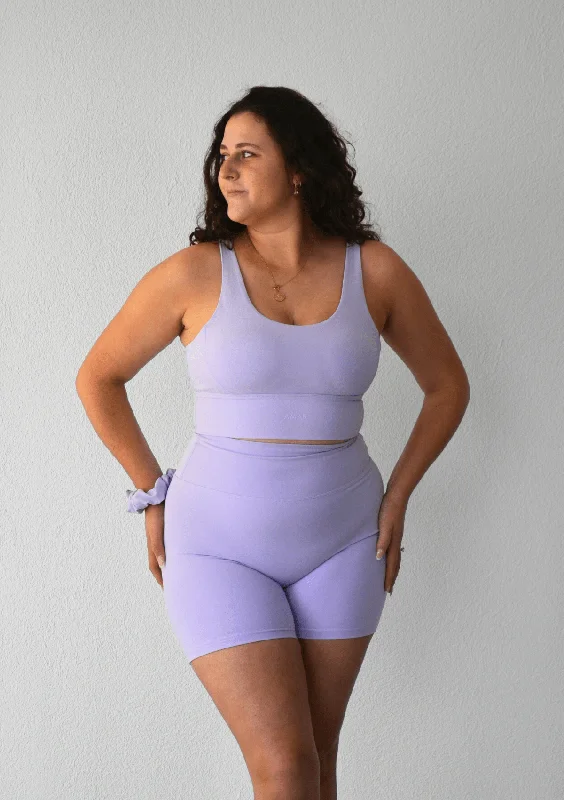Breathable, Moisture-Wicking, And Budget-Friendly Essentials Shorts - Lavender