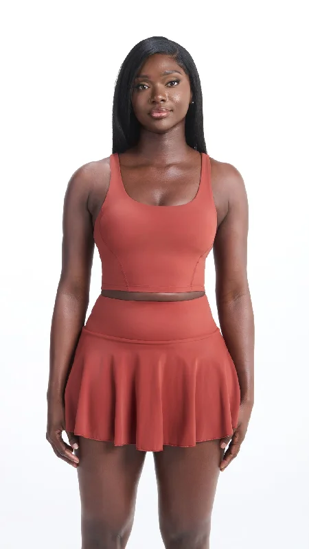 Enhance Your Flow With Stylish Yoga Wear At Great Prices Fata Tank Top - Rust