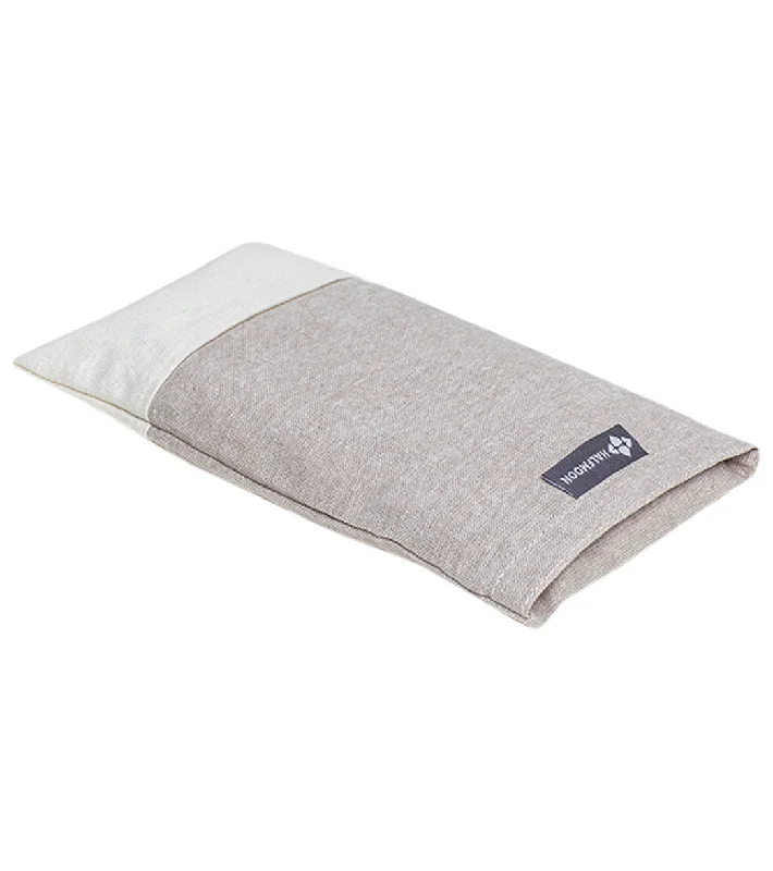 The Perfect Fit For Your Yoga Journey, Now On Sale Halfmoon Linen Eye Pillow Sand/Ivory, Lavender The Perfect Fit For Your Yoga Journey, Now On Sale Halfmoon Linen Eye Pillow Sand/Ivory, Lavender