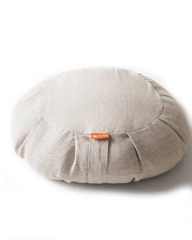 Mindful Movement Starts With Mindful Savings Round Meditation Cushion