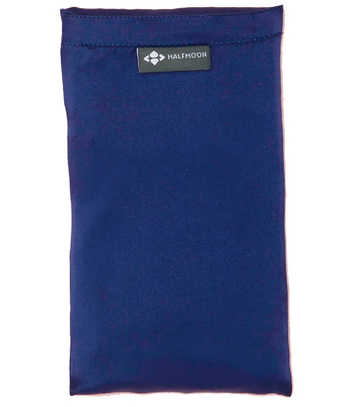Ground Yourself With Discounted Yoga Mats Halfmoon Silk Eye Pillow Indigo/Lavender
