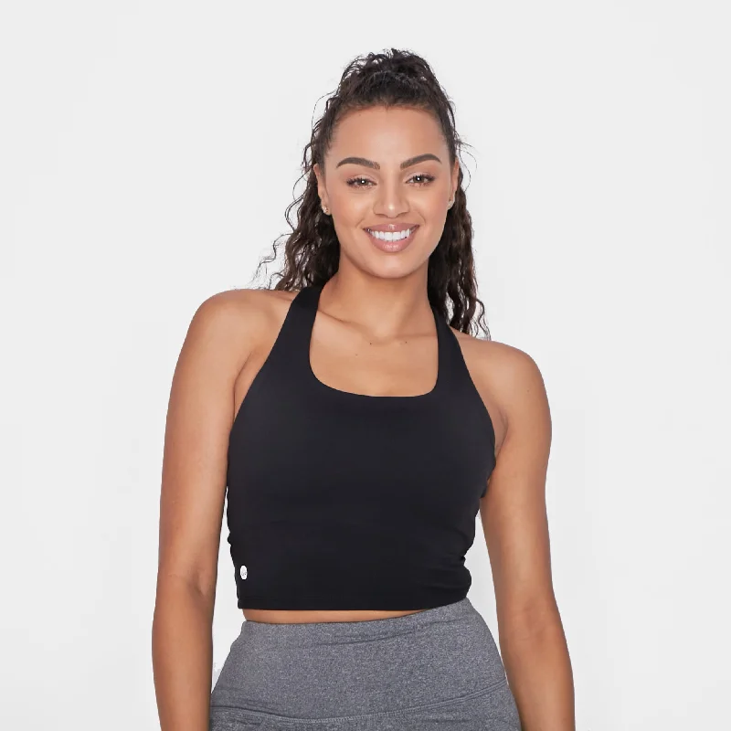 The Perfect Fit At The Perfect Price Harmony Crop Top - Black