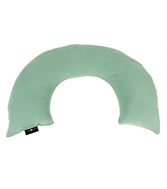 Support Your Flow With Discounted Yoga Equipment Hugger Mugger Peachskin Yoga Neck Pillow Jade Support Your Flow With Discounted Yoga Equipment Hugger Mugger Peachskin Yoga Neck Pillow Jade