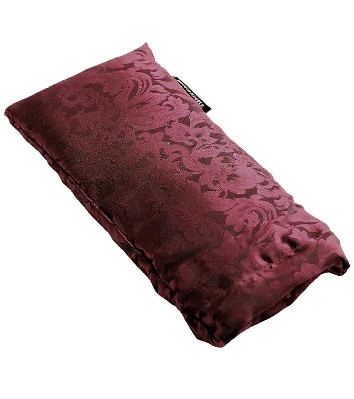Essential Yoga Gear At Unmissable Prices Hugger Mugger Silk Yoga Eye Pillow - Beads Merlot Essential Yoga Gear At Unmissable Prices Hugger Mugger Silk Yoga Eye Pillow - Beads Merlot