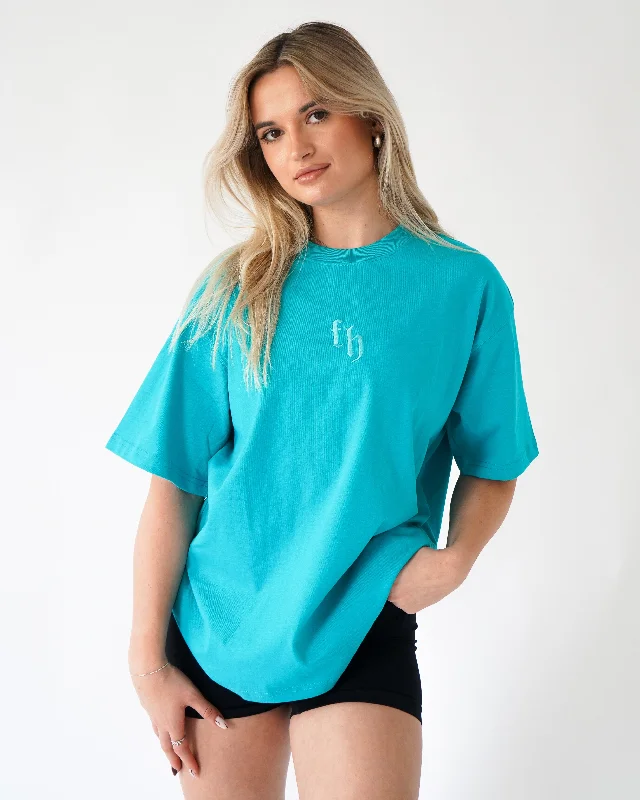 Premium Yoga Wear At Special Discounts Legacy T-Shirt - Turquoise