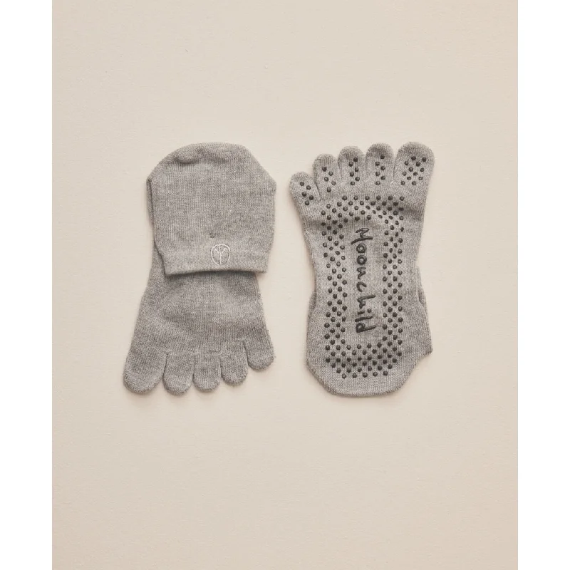 Exclusive Deals On Yoga Mats And Accessories Moonchild Grip Socks - High rise - Heather Grey Exclusive Deals On Yoga Mats And Accessories Moonchild Grip Socks - High rise - Heather Grey