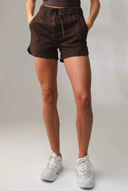 Affordable Yoga Fashion For Every Pose Vitality Nomad® Short - Espresso
