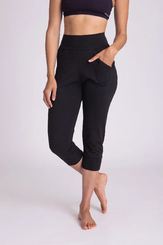 Yoga Wear That Moves With You At Lower Prices Organic Cotton Slouchy Capri Pants