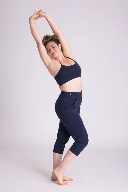 Stretch, Move, And Save On Yoga Clothing Organic Cotton Slouchy Capri Pants