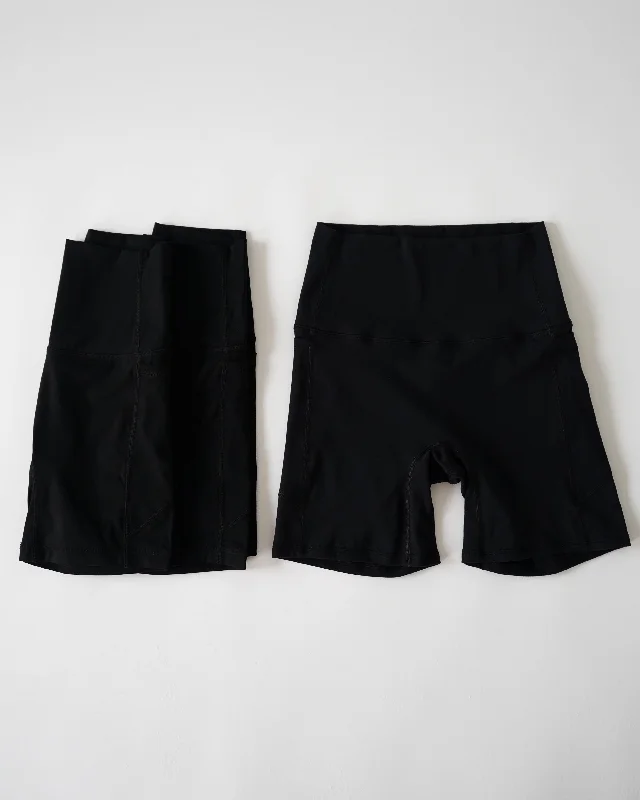 Your Yoga Essentials, Now At Lower Prices Performance Pocket Biker Shorts - Black 3 Pack Your Yoga Essentials, Now At Lower Prices Performance Pocket Biker Shorts - Black 3 Pack