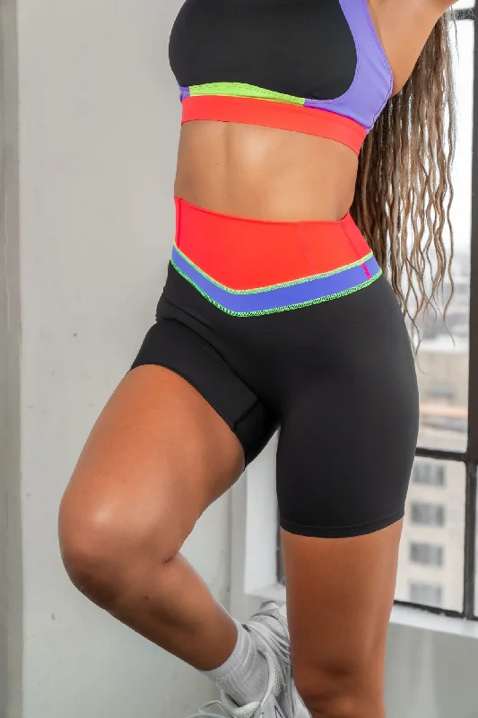 Find Balance In Stylish And Affordable Yoga Wear Vitality Pulse™ Hue Volley Short - Midnight Glow Find Balance In Stylish And Affordable Yoga Wear Vitality Pulse™ Hue Volley Short - Midnight Glow