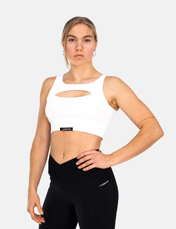 Stretch Your Limits, Not Your Wallet Rib Sports Bra Women