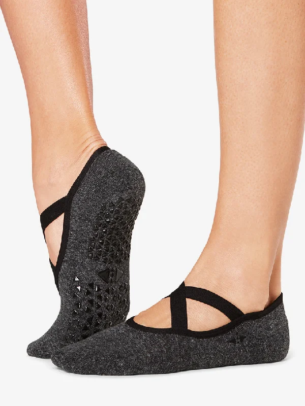 Balance Comfort And Cost With Yoga Discounts Tavi Noir Chloe Grip Socks - Shadow