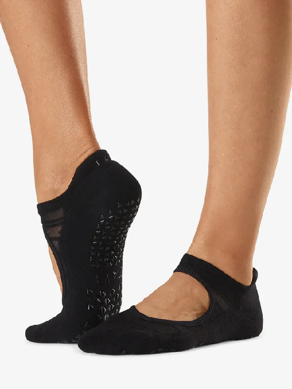 Support Your Flow With Discounted Yoga Equipment Tavi Noir Emma Breeze Grip Socks - Ebony