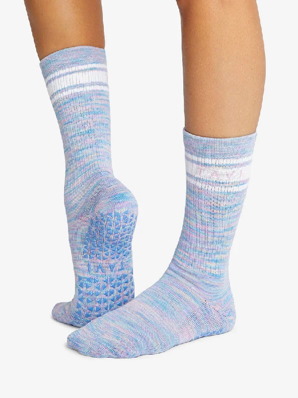 Elevate Your Practice With Discounted Yoga Gear Tavi Noir Kai Grip Socks - Aura