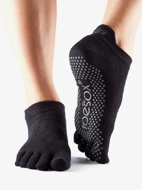 Limited-Stock Sale On Yoga Must-Haves ToeSox Full Toe Low Rise - Black