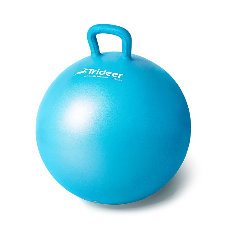 Stay Grounded With Yoga Gear On Sale Trideer Hopper Ball Kids Exercise Ball Multi-Function with Handles for Children Age 3-7, 8-12. Stay Grounded With Yoga Gear On Sale Trideer Hopper Ball Kids Exercise Ball Multi-Function with Handles for Children Age 3-7, 8-12.